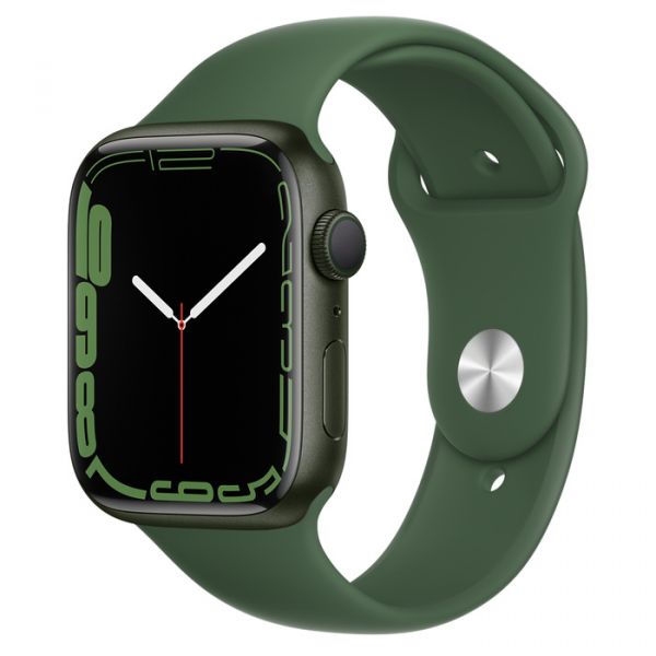 Apple Watch Series 7 GPS 45mm Green Aluminum Case With Green Sport Band (MKN73)