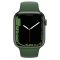 Apple Watch Series 7 LTE 45mm Green Aluminum Case with Clover Sport Band (MKJ93)