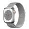 Apple Watch Series 8 GPS + Cellular 41mm Silver S. Steel Case w. Milanese Loop Silver (MNJ73/MNJ83)