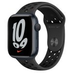 Apple Watch Nike Series 7 GPS 45mm Midnight Aluminum Case w. Anthracite/Black Nike Sport Band (MKNC3)