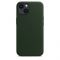 Чехол-накладка для iPhone 13 - Leather Case with MagSafe - Sequoia Green (MM173)