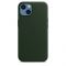 Чехол-накладка для iPhone 13 - Leather Case with MagSafe - Sequoia Green (MM173)