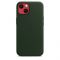 Чехол-накладка для iPhone 13 - Leather Case with MagSafe - Sequoia Green (MM173)