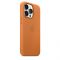 Чохол-накладка для iPhone 13 Pro - Leather Case - Golden Brown OEM