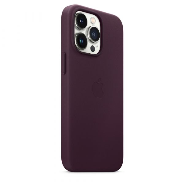 Leather Case with MagSafe for iPhone 13 Pro Max Dark Cherry (MM1M3)