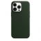 Чехол-накладка для iPhone 13 Pro - Leather Case - Sequoia Green OEM
