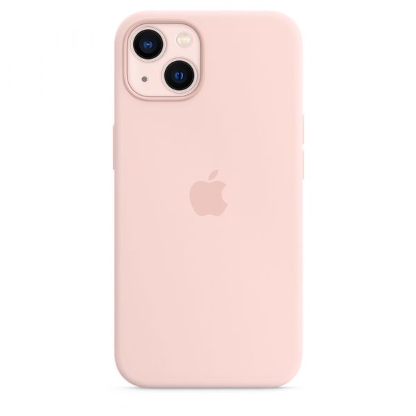Чехол-накладка для iPhone 13 - Silicone Case with MagSafe - Chalk Pink (MM283)
