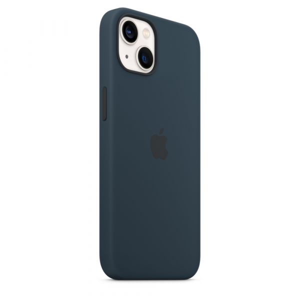 Чехол-накладка для iPhone 13 - Silicone Case - Abyss Blue OEM