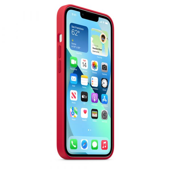 Чохол-накладка для iPhone 13 - Silicone Case - (PRODUCT) RED OEM