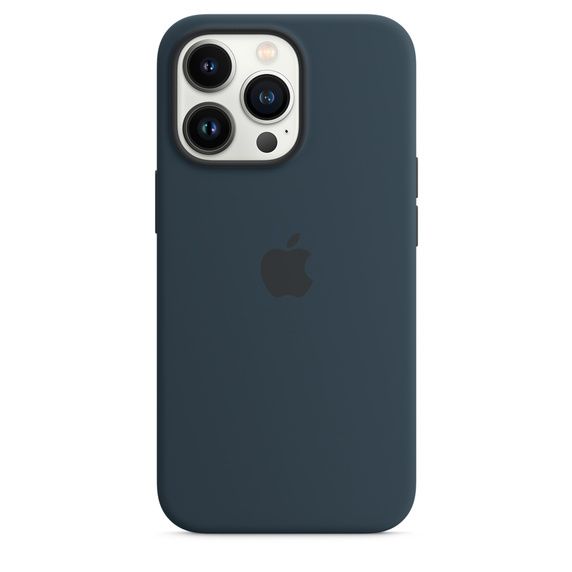 Чохол-накладка для iPhone 13 Pro Max - Silicone Case - Abyss Blue OEM