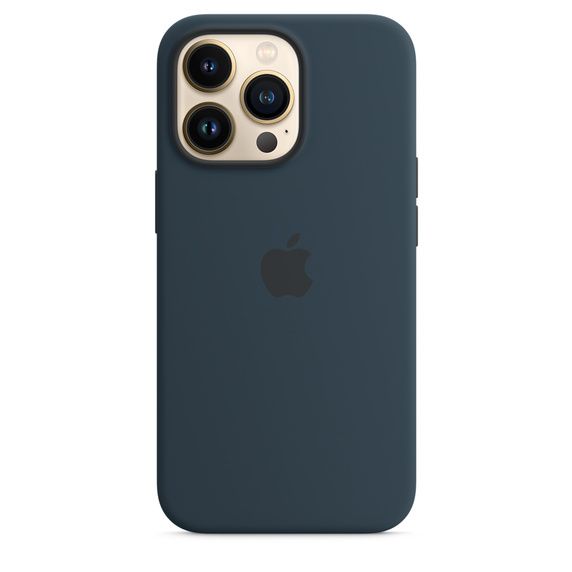 Silicone Case with MagSafe for iPhone 13 Pro Abyss Blue (MM2J3)