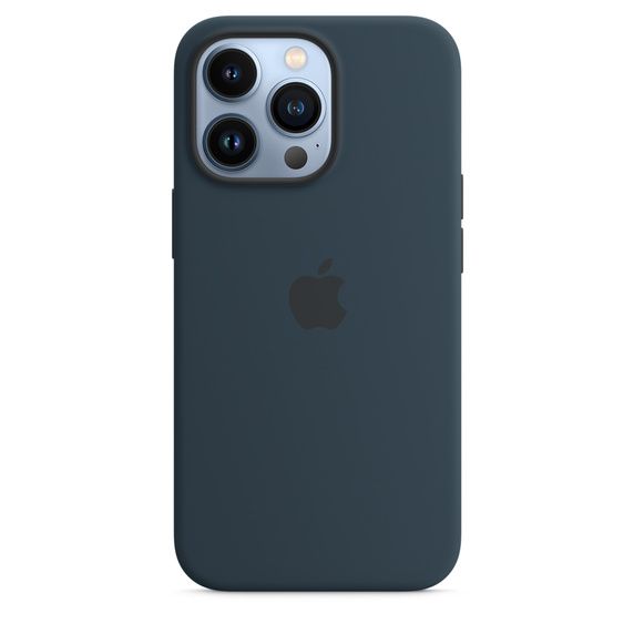 Silicone Case with MagSafe for iPhone 13 Pro Abyss Blue (MM2J3)
