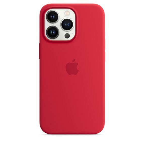 Silicone Case with MagSafe for iPhone 13 Pro (PRODUCT) RED (MM2L3)