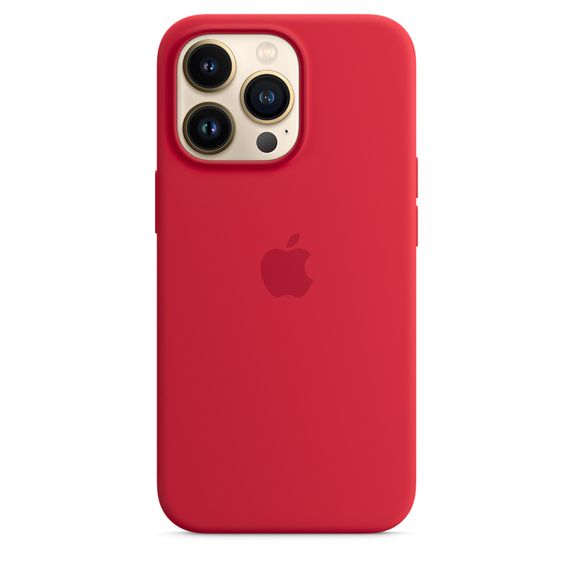 Silicone Case with MagSafe for iPhone 13 Pro Max (PRODUCT) RED (MM2V3)