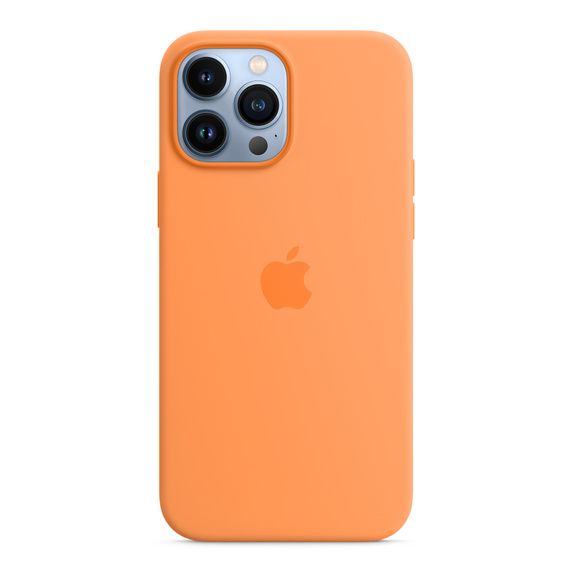 Silicone Case with MagSafe for iPhone 13 Pro Max Marigold (MM2M3)