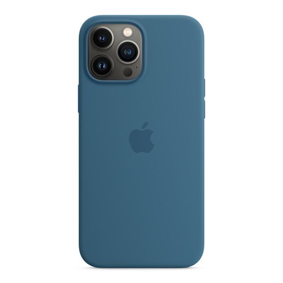 Silicone Case with MagSafe for iPhone 13 Pro Max Blue Jay (MM2Q3)
