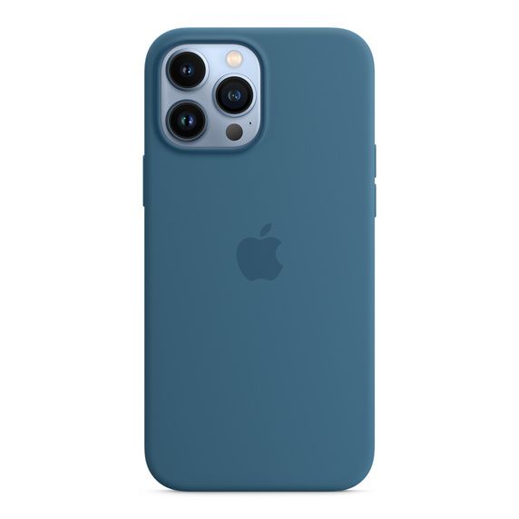 Silicone Case with MagSafe for iPhone 13 Pro Max Blue Jay (MM2Q3)