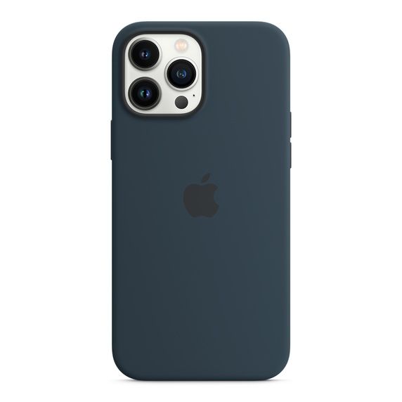 Silicone Case with MagSafe for iPhone 13 Pro Max Abyss Blue (MM2T3)