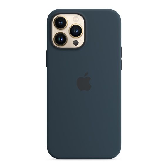 Silicone Case with MagSafe for iPhone 13 Pro Max Abyss Blue (MM2T3)