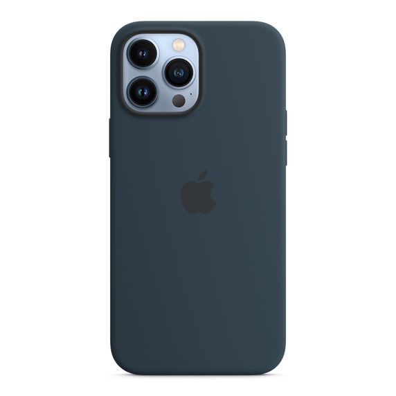 Silicone Case with MagSafe for iPhone 13 Pro Max Abyss Blue (MM2T3)