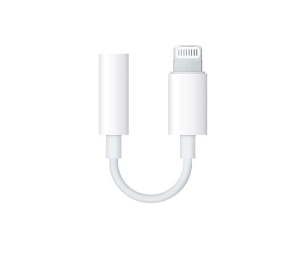 Адаптер Apple Lightning to 3.5 mm Headphone Jack (MMX62)