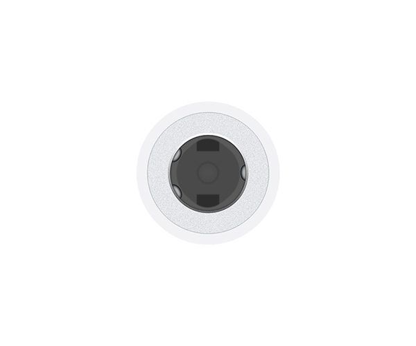 Адаптер Apple Lightning to 3.5 mm Headphone Jack (MMX62)