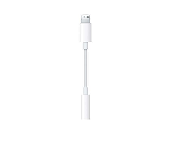 Адаптер Apple Lightning to 3.5 mm Headphone Jack (MMX62)