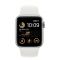 Apple Watch SE 2 GPS 40mm Silver Aluminum Case with White Sport Band M/L (MNTC3)