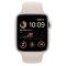 Apple Watch SE 2 GPS 44mm Starlight Aluminum Case with Starlight Sport Band S/M (MNJX3, MNTD3)