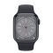 Apple Watch Series 8 GPS 41mm Midnight Aluminum Case with Midnight Sport Band - M/L (MNU83)