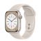 Apple Watch Series 8 GPS 41mm Starlight Aluminum Case with Starlight Sport Band M/L (MNUF3)