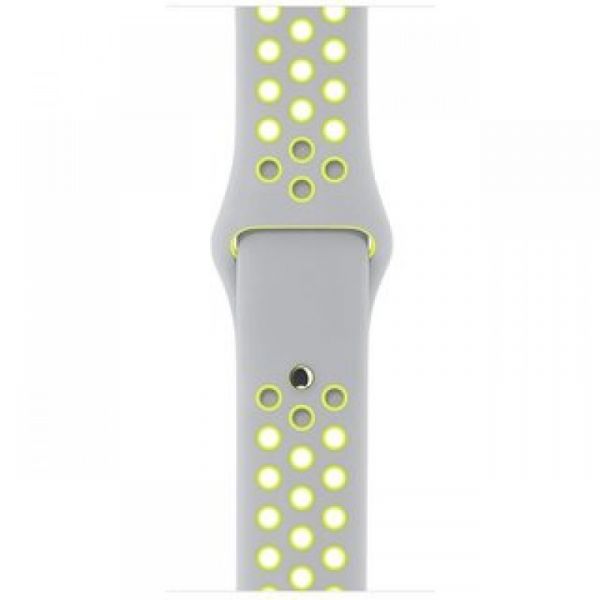 Ремешок Nike+ Apple Watch 44mm Grey/Yellow Nike Sport Band OEM