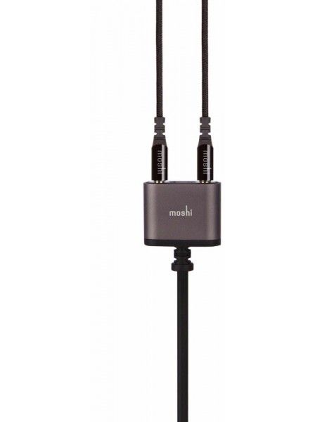 Адаптер Moshi 3.5 mm Audio Jack Splitter Black (99MO023005)