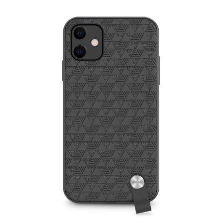 Чехол-накладка Moshi Altra Slim Case with Wrist Strap Shadow Black for iPhone 11 (99MO117005)