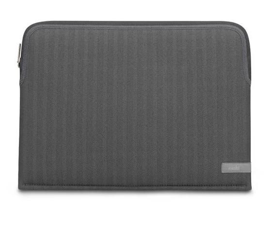 Чехол-конверт для MacBook 13" Moshi Pluma Designer Laptop Sleeve Herringbone Gray (99MO104051)