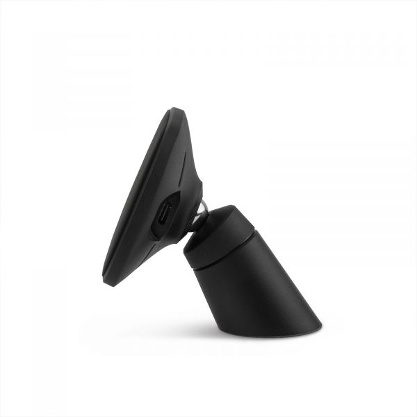 Автомобильный держатель Moshi SnapTo Car Mount with Wireless Charging Black (99MO122002)