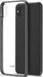 Чехол-накладка Moshi Vitros Slim Clear Case Raven Black for iPhone XS Max (99MO103035)