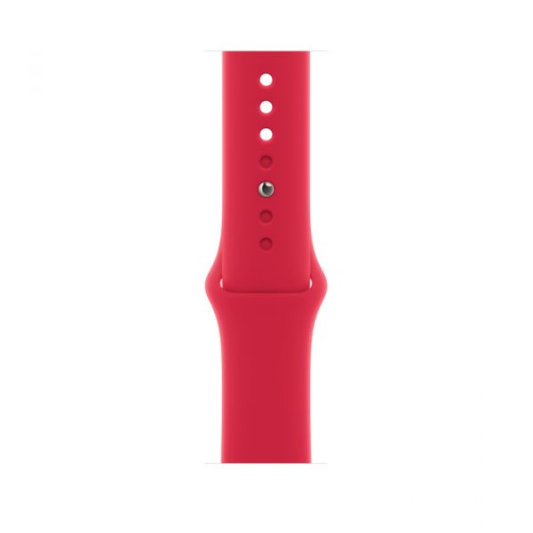 Apple Watch Series 8 GPS 45mm (PRODUCT) RED Aluminum Case with (PRODUCT) RED Sport B. - S/M (MNUR3)