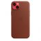 Чехол-накладка для iPhone 14 Plus - Apple Leather Case with MagSafe - Umber (MPPD3)