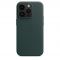 Чехол-накладка для iPhone 14 Pro Max - Apple Leather Case with MagSafe - Forest Green (MPPN3)