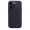 Чохол-накладка для iPhone 14 Pro - Apple Leather Case with MagSafe - Ink (MPPJ3)