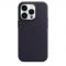 Чохол-накладка для iPhone 14 Pro - Apple Leather Case with MagSafe - Ink (MPPJ3)