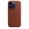 Чохол-накладка для iPhone 14 Pro - Apple Leather Case with MagSafe - Umber (MPPK3)