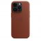 Чохол-накладка для iPhone 14 Pro - Apple Leather Case with MagSafe - Umber (MPPK3)