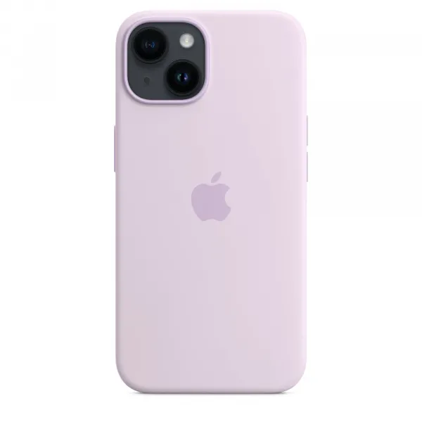 Чехол-накладка для iPhone 14 - Apple Silicone Case with MagSafe - Lilac (MPRY3)