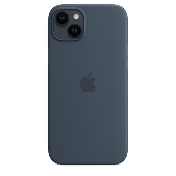 Чехол-накладка для iPhone 14 - Silicone Case - Storm Blue (OEM)