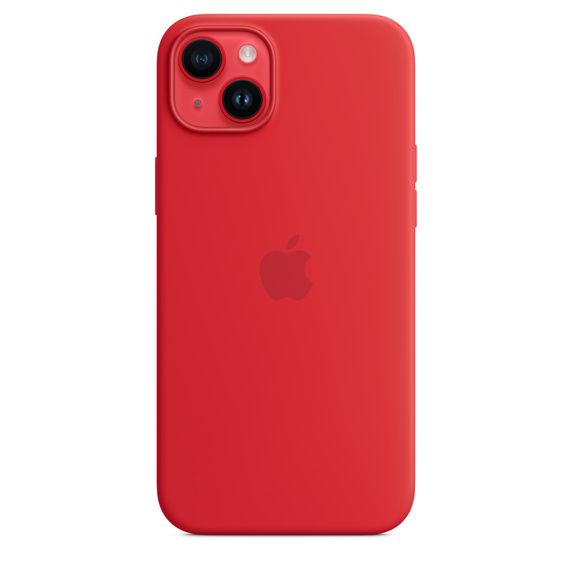 Чехол-накладка для iPhone 14 Plus - Silicone Case - Red (OEM)