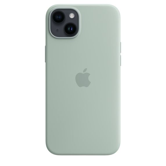 Чехол-накладка для iPhone 14 Plus - Silicone Case - Succulent (OEM)
