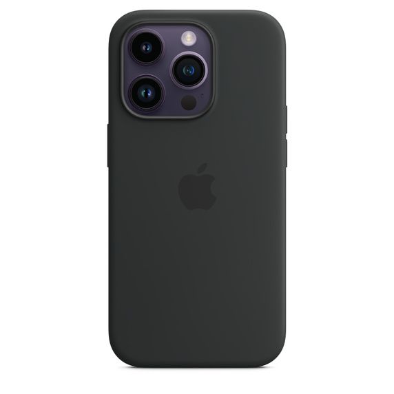 Чехол-накладка для iPhone 14 Pro Max - Silicone Case - Midnight ОЕМ