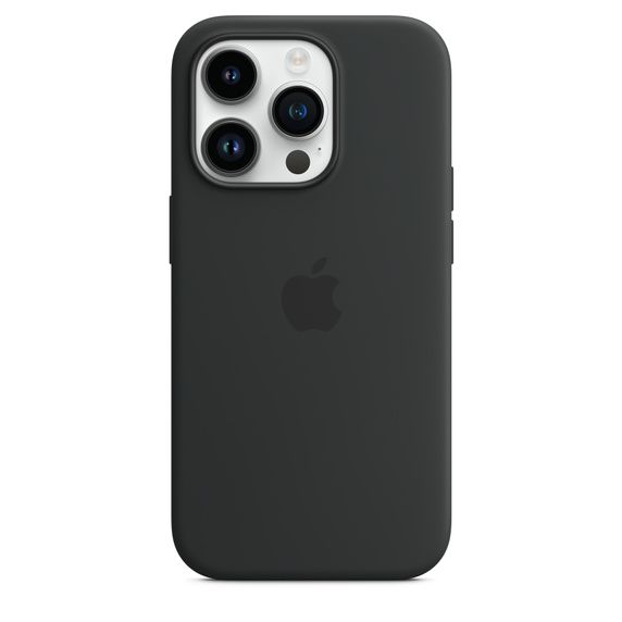 Чехол-накладка для iPhone 14 Pro Max - Silicone Case - Midnight ОЕМ